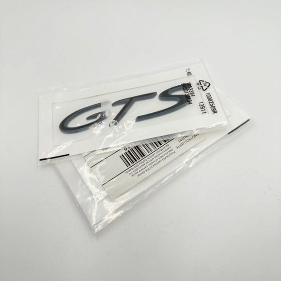 NWT Porsche Design GTS Emblem in Black - Picture 2 of 2